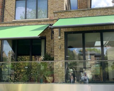 Green Balcony Awning