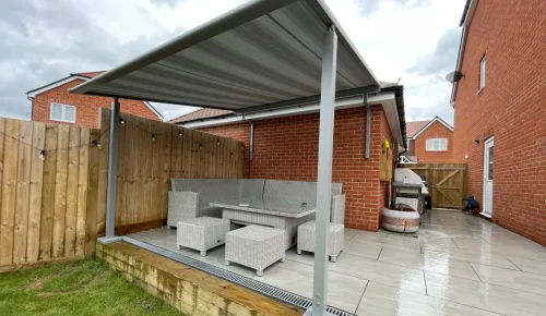 Billingshurst, Markilux Pergola Compact awning Feature