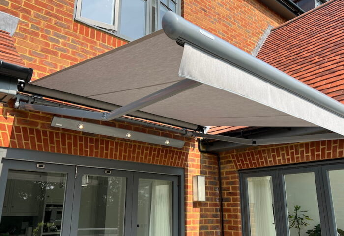 Markilux 1600 Stretch Grey Sunvas 411 85 Awning